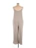 Assorted Brands Tweed Gray Jumpsuit Size 2X - photo 2