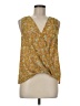 Lush Yellow Sleeveless Blouse Size M - photo 1