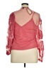 Express Pink 3/4 Sleeve Blouse Size XL - photo 2