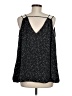 Crescent 100% Polyester Black Long Sleeve Blouse Size M - photo 2