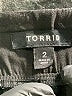 Torrid Solid Black Track Pants Size 2X Plus (2) - photo 4