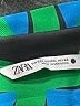 Zara 100% Polyester Green Long Sleeve Blouse Size XXL - photo 7
