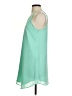 Lost April 100% Polyester Solid Teal Casual Dress Size S - photo 5
