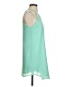 Lost April 100% Polyester Solid Teal Casual Dress Size S - photo 4