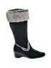Soft Style Black Boots Size 5 1/2 - photo 1