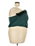 Boohoo 100% Polyester Teal Green Tube Top Size 24 - photo 4