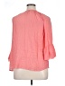 Jaclyn Smith Pink Orange 3/4 Sleeve Blouse Size XL - photo 2