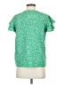 Shein Stars Green Short Sleeve Top Size S - photo 2