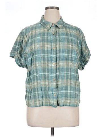 L.L.Bean Short Sleeve Blouse (view 1)