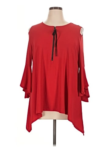 I.C. By Connie K 3/4 Sleeve Blouse (view 1)
