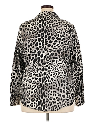 Lane Bryant Outlet Long Sleeve Blouse (view 2)