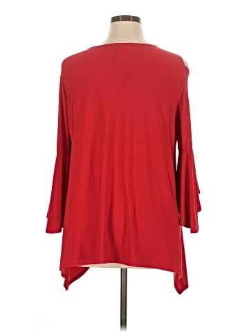 I.C. By Connie K 3/4 Sleeve Blouse (view 2)
