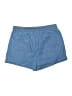 Shein 100% Lyocell Blue Denim Shorts Size L - photo 2