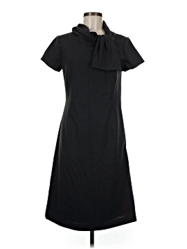 neiman marcus black dresses Victor Costa for Neiman Marcus Vintage Lace Pattern Midi Length Black Dress Party Cocktail M
