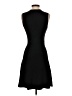 Ann Taylor LOFT Solid Black Cocktail Dress Size S - photo 2