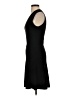 Ann Taylor LOFT Solid Black Cocktail Dress Size S - photo 5