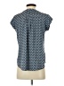Liz Claiborne 100% Polyester Blue Short Sleeve Henley Size S (petite) - photo 2