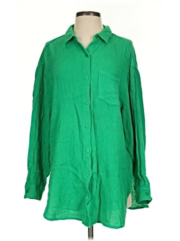 Fore 3/4 Sleeve Button-Down Shirt (view 1)