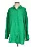 Fore Green 3/4 Sleeve Button-Down Shirt Size S - photo 1