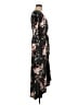 Lux Floral Black Casual Dress Size M - photo 4