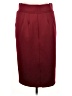 ELOQUII Solid Burgundy Formal Skirt Size 16 Plus - photo 2