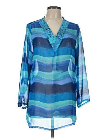Claudia D. 3/4 Sleeve Blouse (view 1)