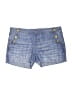 Juicy Couture Blue Denim Shorts Size 24 waist - photo 1