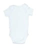 Kyle & Deena Solid Blue Short Sleeve Onesie Size 6-9 mo - photo 2