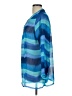 Claudia D. 100% Polyester Blue 3/4 Sleeve Blouse Size L - photo 5