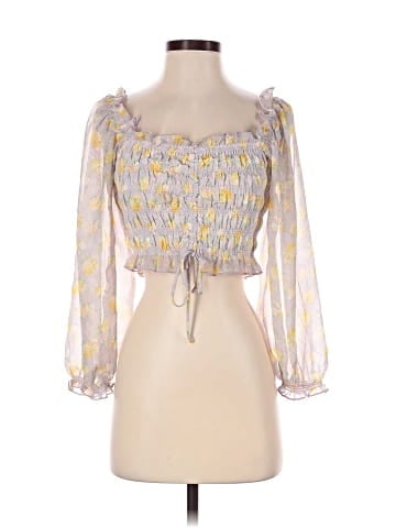 Cotton Candy LA 3/4 Sleeve Blouse (view 1)