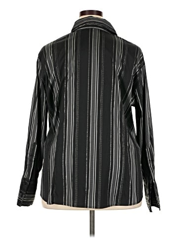 Ashley Stewart Long Sleeve Button-Down Shirt (view 2)