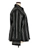 Ashley Stewart Stripes Black Long Sleeve Button-Down Shirt Size 22 - photo 4