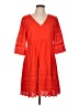 Madewell 100% Cotton Orange Casual Dress Size 10 - photo 1
