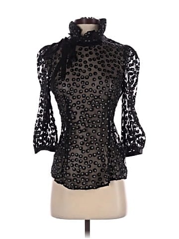 Armani Exchange 3/4 Sleeve Blouse (view 1)