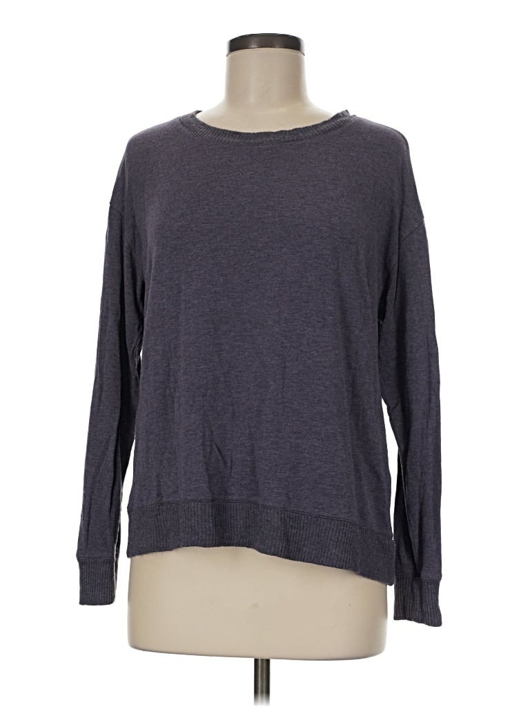 Pre-owned Splendid Pullover Sweater In Gray