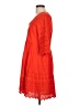 Madewell 100% Cotton Orange Casual Dress Size 10 - photo 5