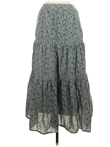 Madewell Button-Front Tiered Maxi Skirt in Florentine Floral (view 1)