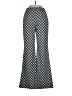 Commense Argyle Black Casual Pants Size XS - photo 1