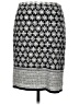 Max Studio Graphic Gray Casual Skirt Size M - photo 2