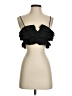 Shein 100% Polyester Black Sleeveless Top Size 4 - photo 1
