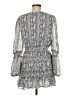Olivaceous 100% Polyester Paisley Gray Cocktail Dress Size M - photo 2