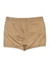 Lane Bryant Solid Tan Khaki Shorts Size 20 - photo 2
