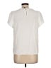 Shein 100% Polyester Ivory Short Sleeve Blouse Size L - photo 2