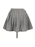 Liz Baker Checkered-gingham Gray Casual Skirt Size 16 Petite - photo 1