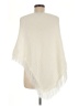 Westbound 100% Acrylic Ivory White Poncho One size - photo 2