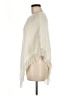 Westbound 100% Acrylic Ivory White Poncho One size - photo 5