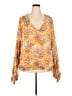 Meritt 100% Rayon Gold Long Sleeve Blouse Size 3X - photo 1