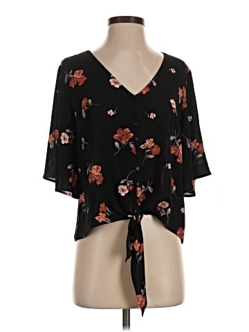 Lush Short Sleeve Blouse (view 1)