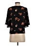 Lush Black Short Sleeve Blouse Size S - photo 2