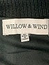 Willow & Wind Solid Black Casual Skirt Size M - photo 4